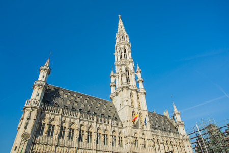 Grand Place in Brussels, Belgiumのeditorial素材