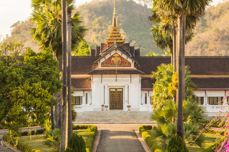 Royal Palace Museum in Luang Prabang, Laosのeditorial素材