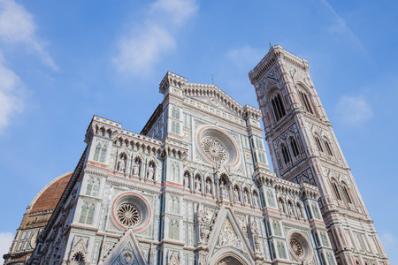 The Duomo in Florence, Italy.の写真素材