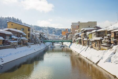 Takayama ancient city in Japan.の写真素材