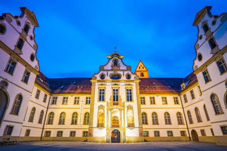 Fussen town in Bavaria, Germany.のeditorial素材