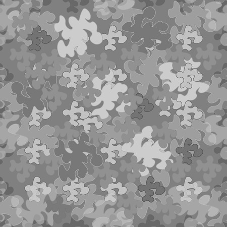 Combat illustration of seamless pattern Protective camouflage  coloration of fatherland  vector illustrationのイラスト素材