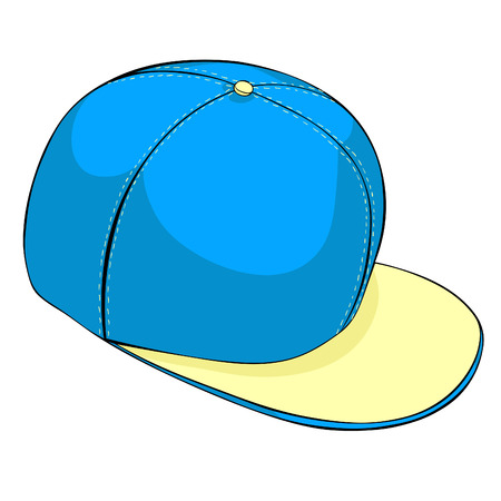 the is a cap headdress summer vector illustrationのイラスト素材