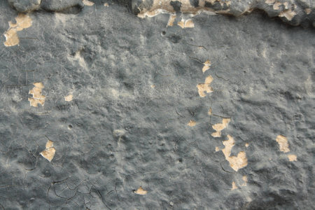 Tufa wall, colored to be used as backgroundの写真素材