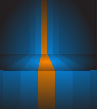 Abstract dark background made from blue and brown stripesの写真素材