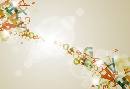 Abstract background with numbers and place for your contentのイラスト素材