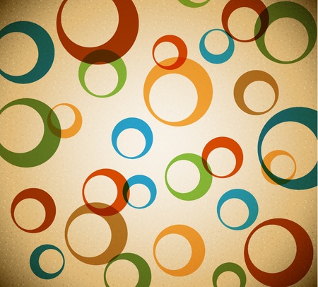Vector grunge retro background with place for your textのイラスト素材