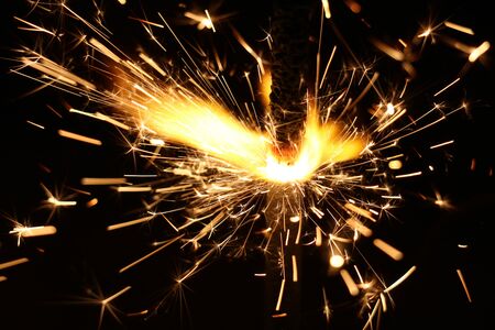 Bright and cheerful, Christmas sparkler