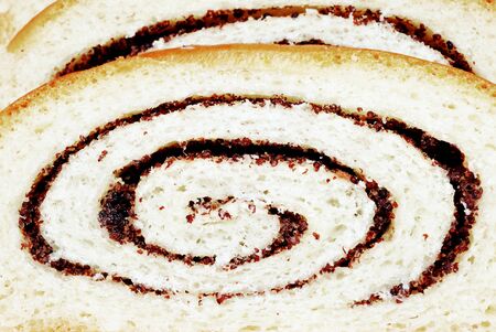 A delicious sweet rolls close up  Cookies 
