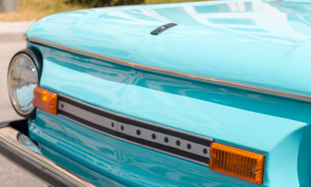 classic car. Old and stylish retro car