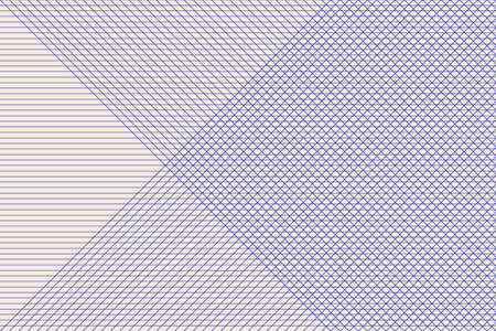Vector graphic of horizontal stripe and cross diagonal pattern stripe abstract background. Striped...