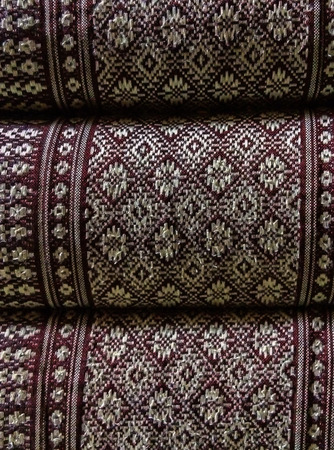 Background Thai art on the pillow.の写真素材