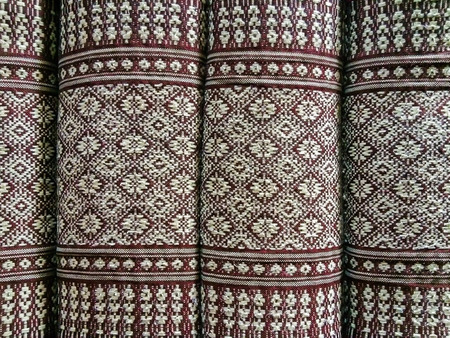 Background Thai art on the pillow.の写真素材