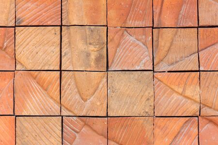 Texture wallpaper bricks background.の写真素材