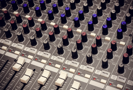 sound mixer background.の写真素材