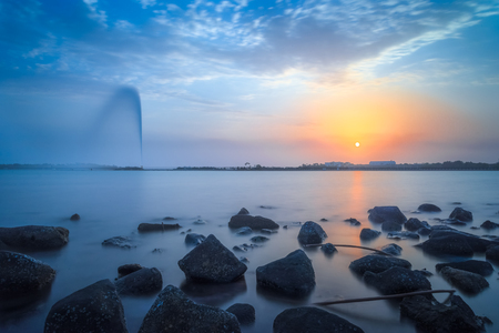 Jeddah Fountainの写真素材
