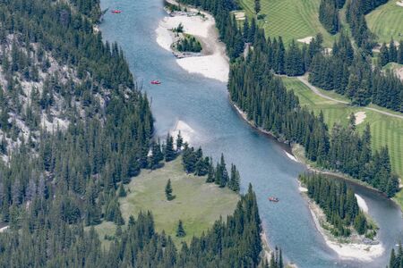 Banff mountainsの写真素材