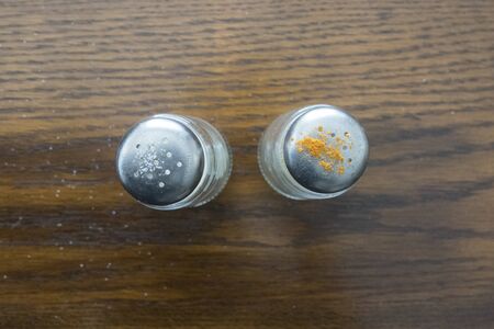 Salt and Pepper Shakerの写真素材