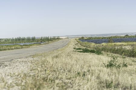 Rural Landscape Road  in Canada
