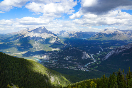 national park mountain landscapeの写真素材