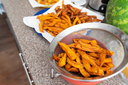 Nigerian Sweet Potatoes fries