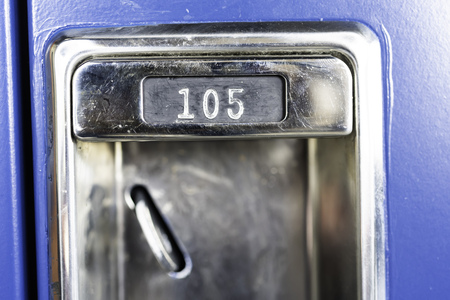 Employee Locker keys for keeping personal items at workの写真素材