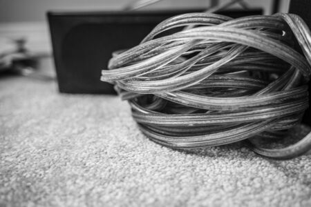 Audio home theatre speakers with Audio cable