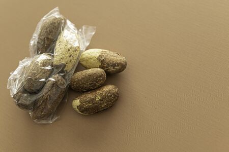 Nigerian Bitter Kola used as a stimulantの写真素材