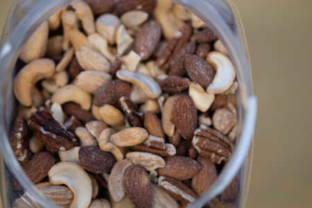Collection of Nuts - in a bowl ready to eat