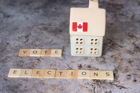 Canada Voters issue affordable housing election concept