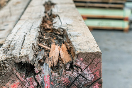Stack pile of ol wood for firewood