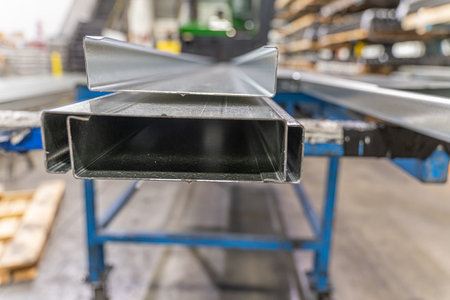 Metal stud for Wall framing manufactured at metal factory