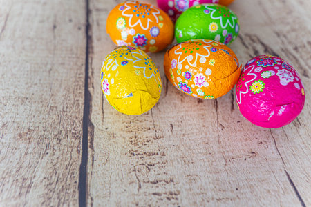 Chocolate Easter Eggs for Egg hunt and games