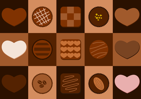 Illustration of Chocolateのイラスト素材