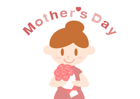 Mother's DayBouquetのイラスト素材