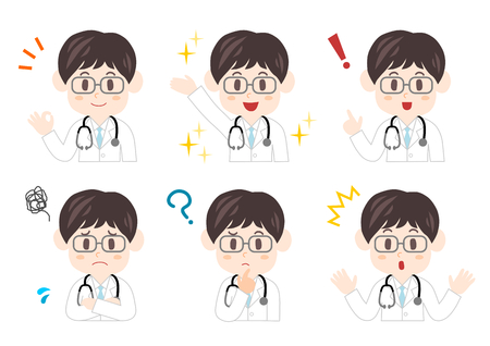 Illustration of Doctorのイラスト素材