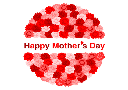 Illustration of Mother's Day (carnation)のイラスト素材