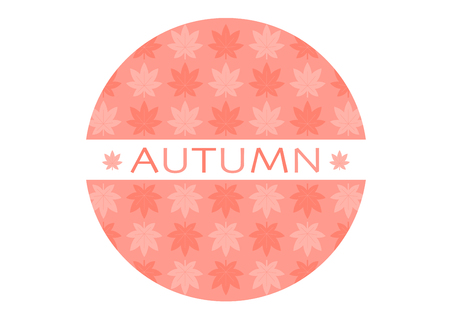 Logo of autumnのイラスト素材
