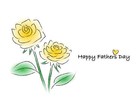 Illustration of Father's Dayのイラスト素材