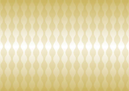 Japanese traditional pattern. Gold color background vector illustration.のイラスト素材
