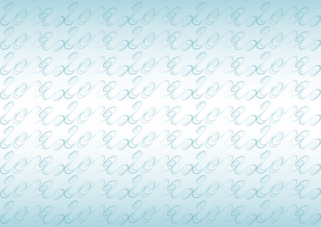 Wave pattern. Water Image vector illustration. Light blue gradation background.のイラスト素材