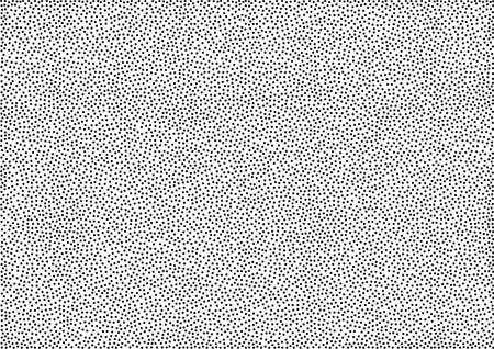 Polka dots pattern. Pointillism background. Vector illustration.のイラスト素材