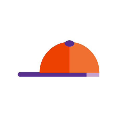 Vector Illustration. Flat cap iconのイラスト素材