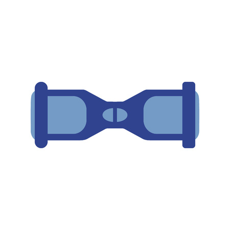 Vector Illustration. Flat gyroboard iconのイラスト素材