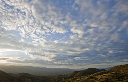 Mountains With Cloudsの写真素材