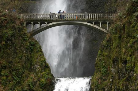 Multnomah Fallsの写真素材