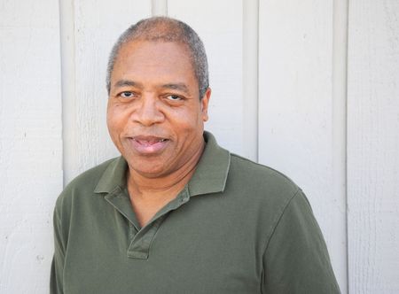 Expressions of an african american male.の写真素材