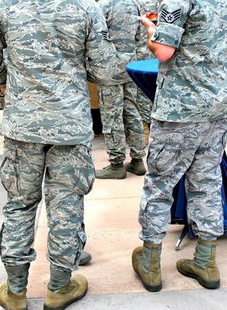 Thanks for your service military brunch lunch.の写真素材