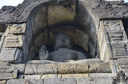 Borobudur temple in Yogyakarta, Java, Indonesia