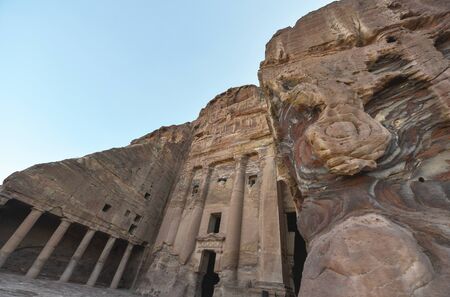 Ancient city of Petra, Jordan.の写真素材